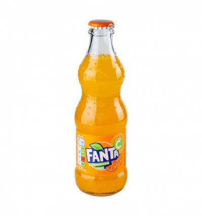 Напій безалкогольний Fanta с/газ ароматизованний з апельсиновим соком 250мл