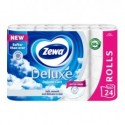 Бумага Zewa Deluxe туалетная белая 24 шт
