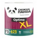 Полотенца бумажные Сніжна панда Optima XL 2-х слойные 1шт