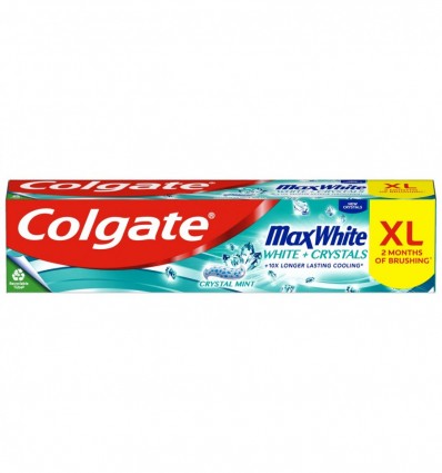 Зубна паста Colgate MaxWhite Crystal mint 125мл