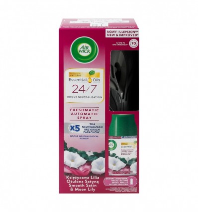Освіжувач повітря Air Wick Smooth Satin&Moon Lily 250мл