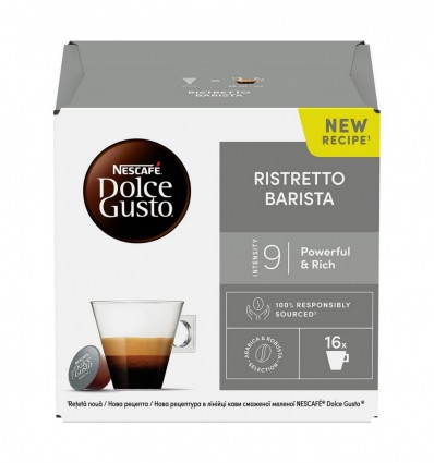 Кофе Nescafe Dolce Gusto Ristretto Barista молотый 16 х 6.5г