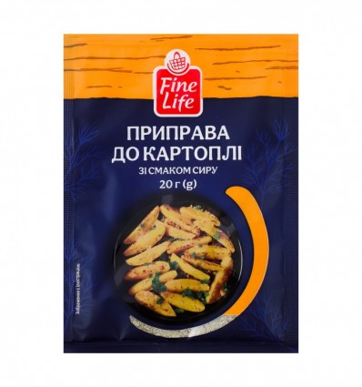 Приправа Fine Life зі смаком сиру до картоплі 20 г