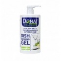 Гель Donat Clean Nature для миття посуду харчова сода 1 л