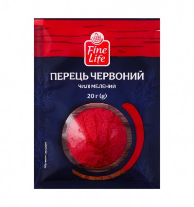 Перець Fine Life червоний чилі мелений 20 г