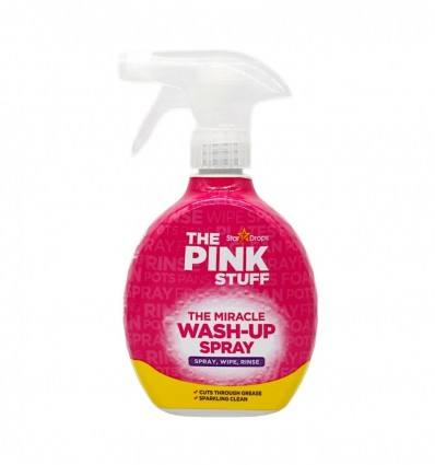 Спрей Pink Stuff для миття посуду та чищення поверхонь від жиру 500 мл
