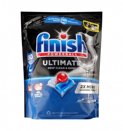 Капсулы для мытья посуды Finish UItimate All in 1 80шт