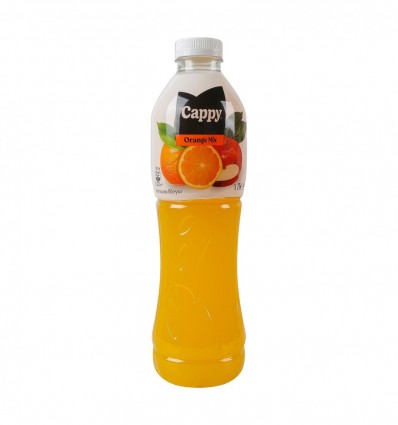 Напій соковий Cappy Orange mix Апельсин-яблуко пастер 1л