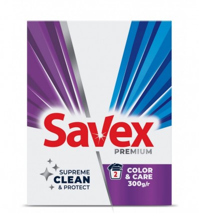 Пральний порошок Savex Color&Care автомат 300г
