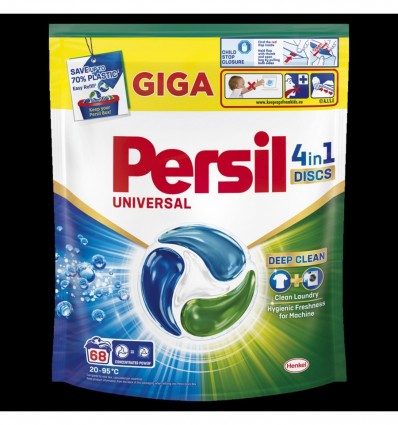 Диски для стирки Persil 4in1 Universal Deep Clean 68 шт