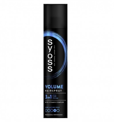 Лак Syoss Volume 4 300мл