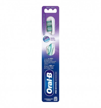 Щетка Oral_B PRO-3D White зубная средняя
