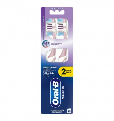 Щетка Oral_B Pro-3DW зубная средняя 2шт