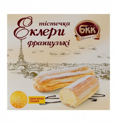 Пирожные Київ БКК Эклеры французские 165г