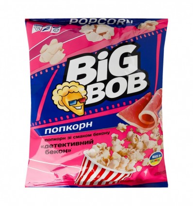 Попкорн Big Bob Детективный бекон со вкусом бекона 80г