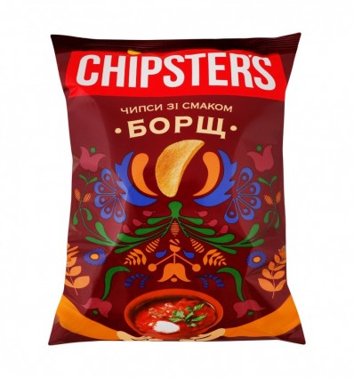 Чипси картопляні Chipster`s Борщ 100г