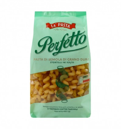 Вироби макаронні La` Pasta Per Primi Perfetto Stortelli 400г
