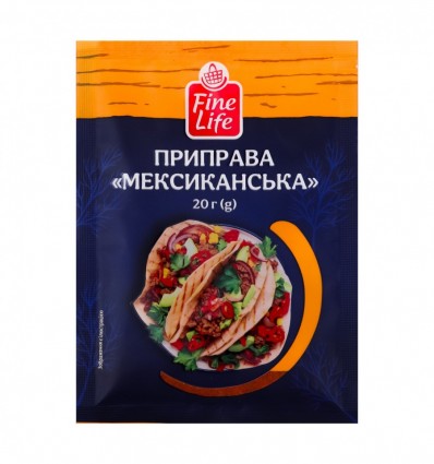 Приправа Fine Life мексиканська 20 г
