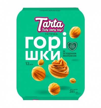 Пирожные Tarta Орешки со сгущенкой 285г