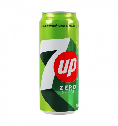 Напій безалкогольний 7UP сильногазований 330мл