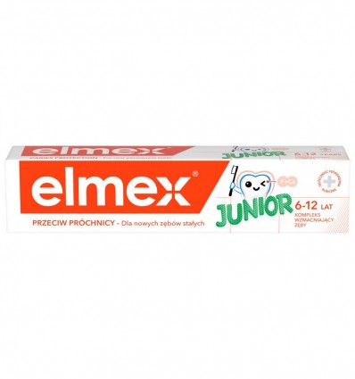 Паста зубная Elmex Junior для детей 6-12-ти лет 75мл