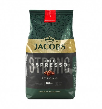 Кава Jacobs Espresso натуральна смажена в зернах 1кг