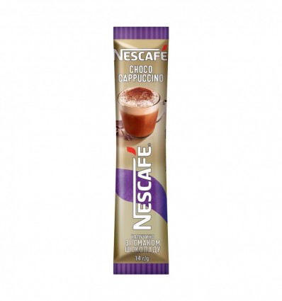 Напій Nescafe Choco cappuccino розчинний 20 x 14г