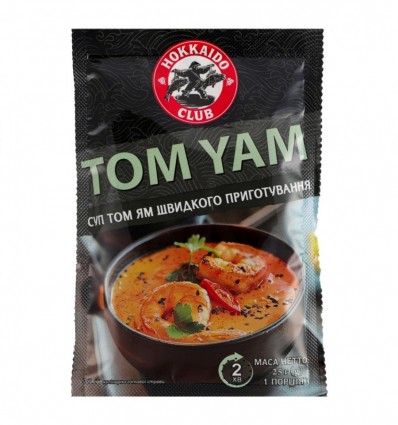 Суп Hokkaido club Tom Yam швидкого приготування 25г
