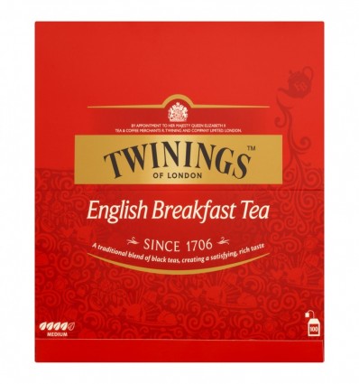 Чай Twinings English breakfast чорний 100 х 2г