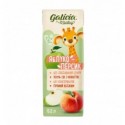 Сік Galicia Baby Яблуко-персик з м`якоттю для дітей 0.2л