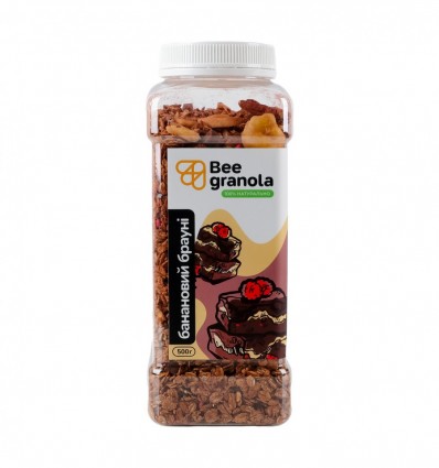 Гранола Bee Granola Банановый брауни 500г