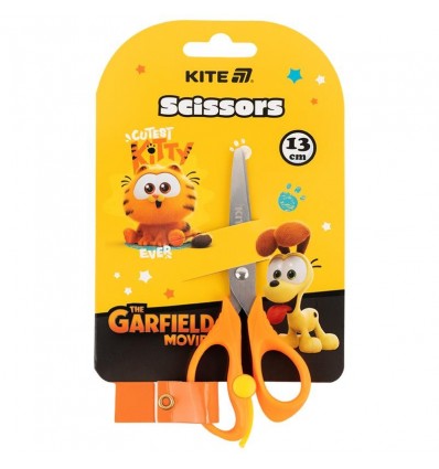 Ножиці дитячі з пружиною Kite Garfield GF25-129, 13 см
