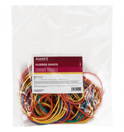 Гумки для грошей Standard кольорові, 50 г
