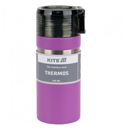 Термос Kite K25-320-3, 473 мл, фиолетовый