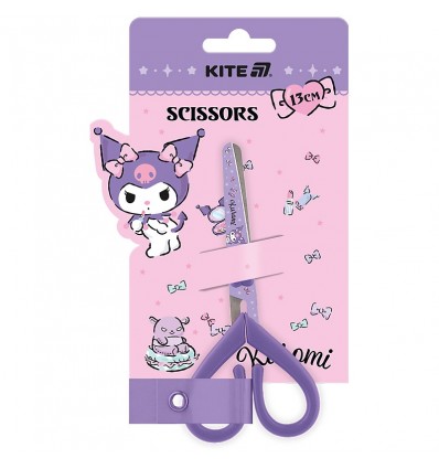Ножиці з малюнком на лезі Kite Kuromi HK25-121, 13 см