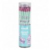 Карандаш графитный трехгранный с резинкой Kite Feel Good K25-046-2