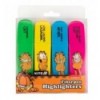 Маркер Highlighter Kite Garfield GF25-444, набір з 4-х кольорів