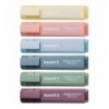 Маркер Axent Highlighter 2537-50-A, 1-5 мм, клиновидный, ассорти, morandi