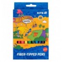 Фломастери Kite Hot Wheels HW25-455, 10 кольорів