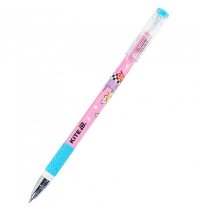 Ручка кулькова Kite Aggretsuko AR25-032, синя
