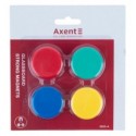 Набор усиленных магнитов Axent 9825-A, для стеклянных досок, 30 мм, 4 штуки