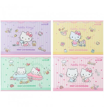 Зошит для малювання Kite Hello Kitty HK25-241-1, 12 аркушів