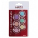 Набір магнітів Axent Pastelini 9829-А 30 мм, 6 штук