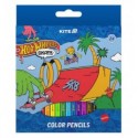 Олівці кольорові Kite Hot Wheels HW25-055-2, 24 кольори