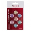 Набір магнітів Axent Pastelini 9828-А 20 мм, 7 штук