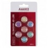 Набір магнітів Axent Pastelini 9828-А 20 мм, 7 штук