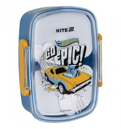 Ланчбокс с наполнением Kite Hot Wheels HW25-181, 750 мл