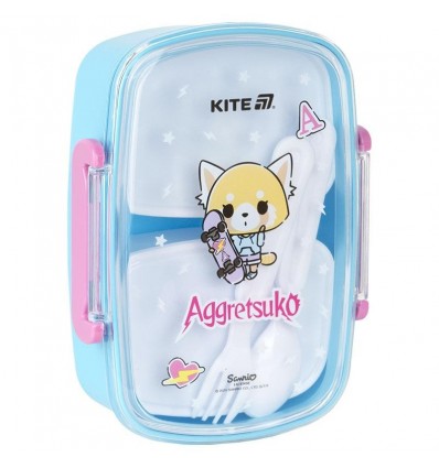 Ланчбокс с наполнением Kite Aggretsuko AR25-181, 750 мл