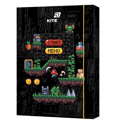 Папка для трудового обучения Kite Pixel Game K25-213-2, А4+