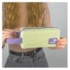 Пенал Kite K25-2703-1 желто-фиолетовый